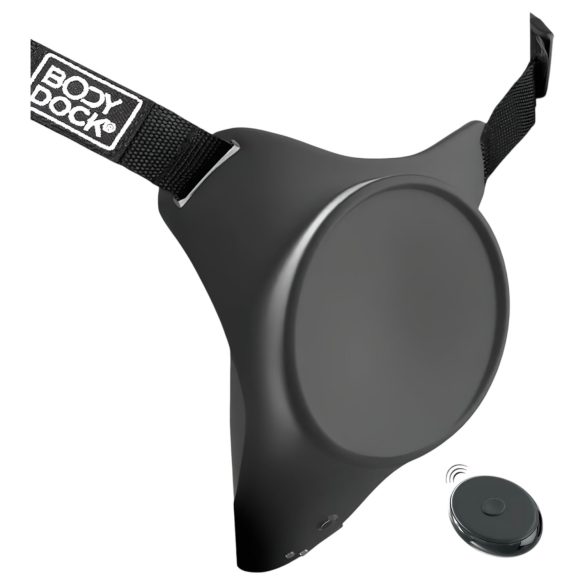 Body Dock - G-točka strap-on dildo - izjemno prožen silikon - 7 nastavkov