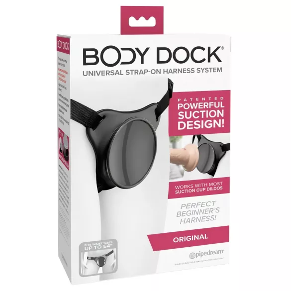 Body Dock OG - nastavek za spodnji del s priseskom (črna)