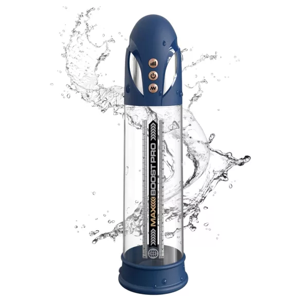 Pump Worx - avtomatska erekcijska črpalka - modra