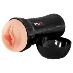   PDX - Wet Pussies Super Luscious Lips - realistična umetna vagina (naravna barva)