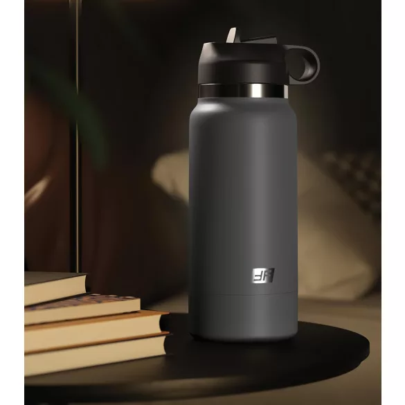 Fuck Flask Skriti Uživaj - umetna vagina v steklenici (črno-rjavo)