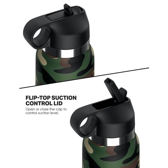 Fap Flask Happy Camper - masturbator v steklenici - zeleno-črn