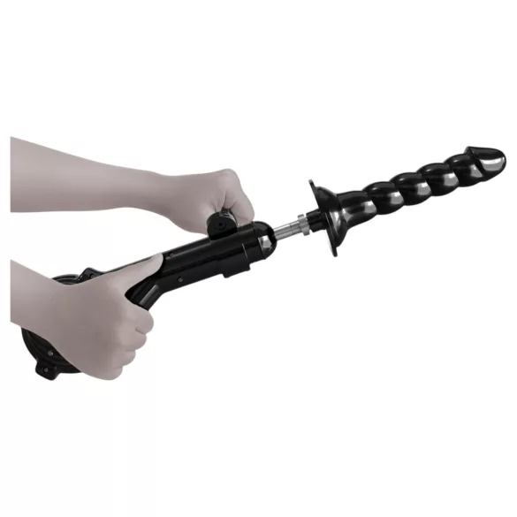 Fetish Body Dock Pro - seks stroj - črna