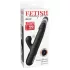 Fetish - vibrator z 3 motornimi potiski (črn)
