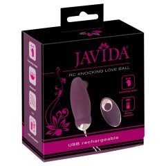   Javida - radijsko vodeno vibrirajoče jajce za polnjenje (vijolično)