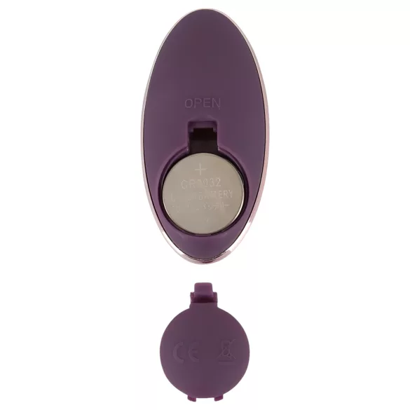 Javida - vibracijsko jajce z daljinskim upravljalnikom - pulzirajoče - vijolično