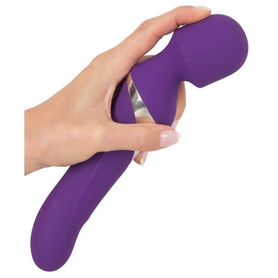 Javida Wand & Pearl - masažni vibrator 2v1 (vijolična)