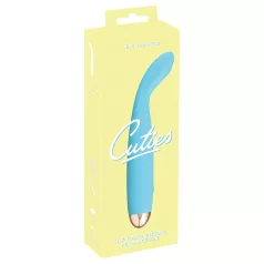   Cuties Mini - vibrator za G-točko - vodoodporen, polnjenje USB - turkizna