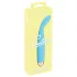 Cuties Mini - vibrator za G-točko - vodoodporen, polnjenje USB - turkizna