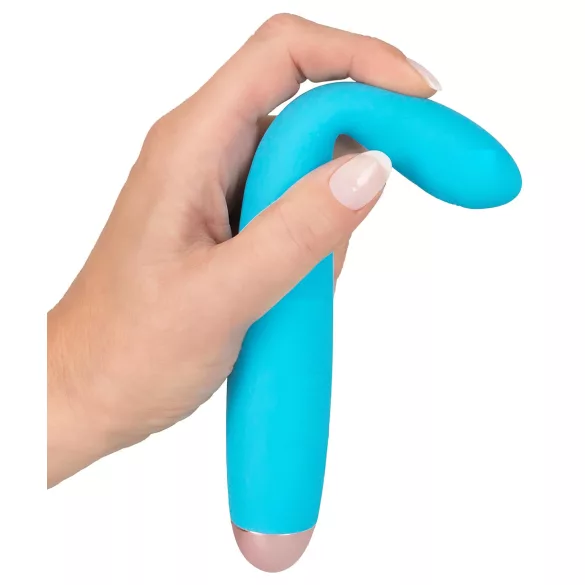 Cuties Mini - vibrator za G-točko - vodoodporen, polnjenje USB - turkizna
