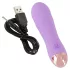 Cuties Mini - vibrator za točko G - akumulatorski, vodoodporen - vijoličen