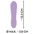 Cuties Mini - vibrator za točko G - akumulatorski, vodoodporen - vijoličen