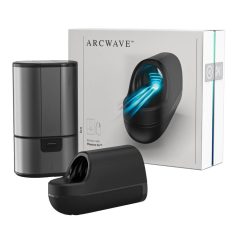   Arcwave Ion - vodoodporen masturbator z zračnim valovanjem za moške (črn)