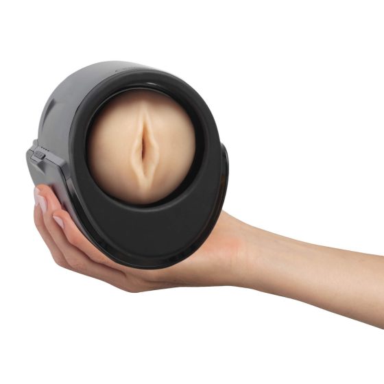 Kiiroo Keon Automatic - interaktivni, pametni masturbator, ki ga je mogoče polniti (črn)