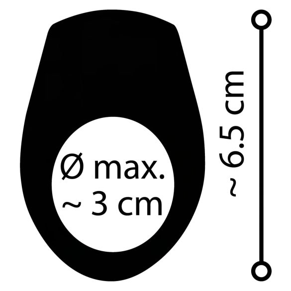 Emerald Love - polnilni vodoodporni vibracijski obroček (zeleni)