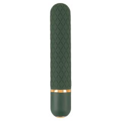 Emerald Love - vodoodporni vibrator za polnjenje (zelen)