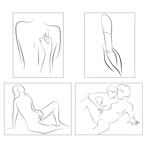 We-Vibe Tango X - vodoodporen vibrator za točko G - modra