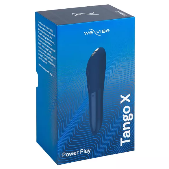 We-Vibe Tango X - vodoodporen vibrator za točko G - modra