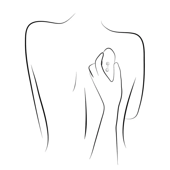 We-Vibe Touch X - polnilni vibrator za klitoris - vodoodporen - koralna