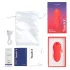 We-Vibe Touch X - polnilni vibrator za klitoris - vodoodporen - koralna