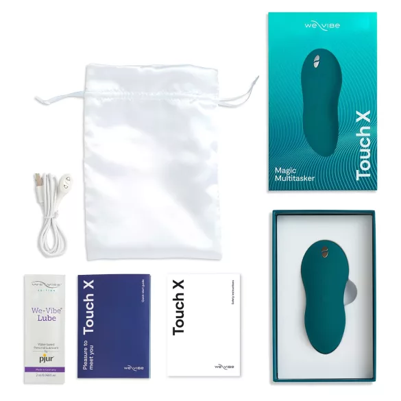 We-Vibe Touch X - klitoralni vibrator - polnilni, vodoodporen - zelena