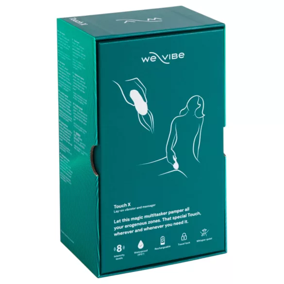 We-Vibe Touch X - klitoralni vibrator - polnilni, vodoodporen - zelena