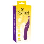 SMILE Double - polnilni klitorisni vibrator 2v1 (vijolična)