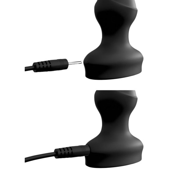 3Some wall banger Beads - vibrator za prostato z radijskim nadzorom (črn)