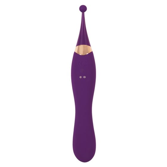 Javida - 2v1 brezžični stimulator klitorisa in vibrator (vijolična)