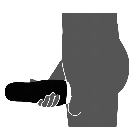 Rebel - masturbator z umetno vagino - 3 funkcije, akumulatorski, grelni