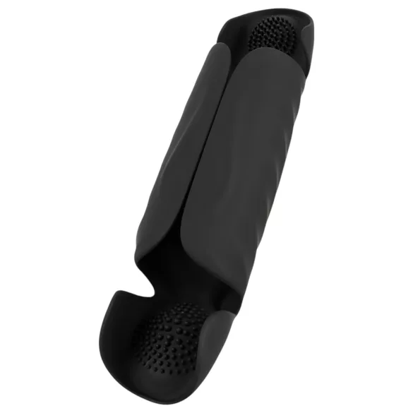 Rebel - 3-motorski vibrator za prostato (črn)
