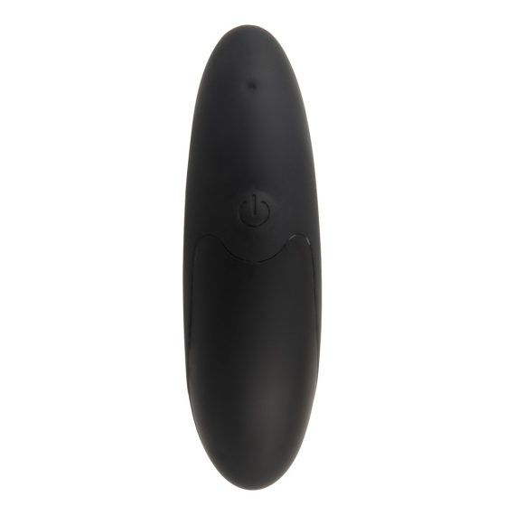 Anos - Anatomski vibrator za prostato z možnostjo polnjenja (črn)