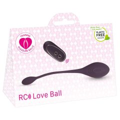   You2Toys RC Love Ball - radijsko vodeno vibrirajoče jajce za polnjenje (vijolična)