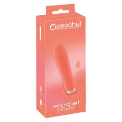   You2Toys - peachy! mini rebrasti - brezžični palični vibrator (breskev)