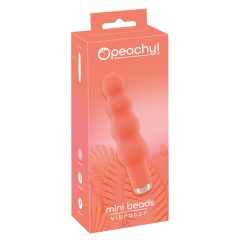   You2Toys - peachy! mini kroglice - biserni vibrator za polnjenje (breskev)