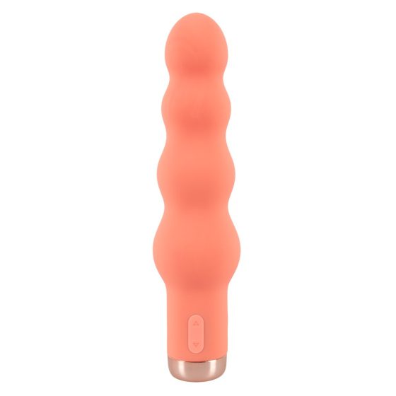You2Toys - peachy! mini kroglice - biserni vibrator za polnjenje (breskev)