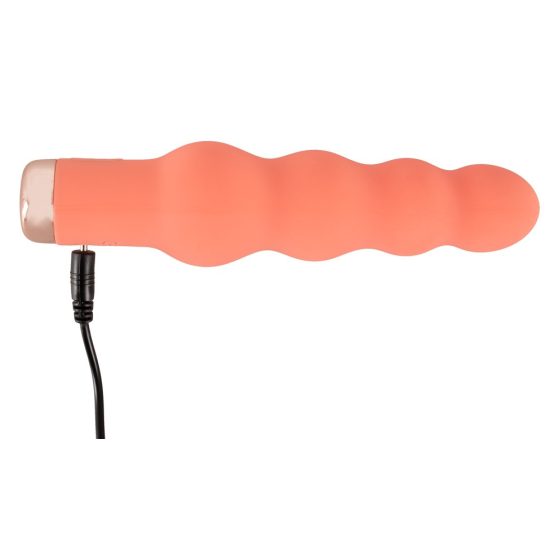 You2Toys - peachy! mini kroglice - biserni vibrator za polnjenje (breskev)