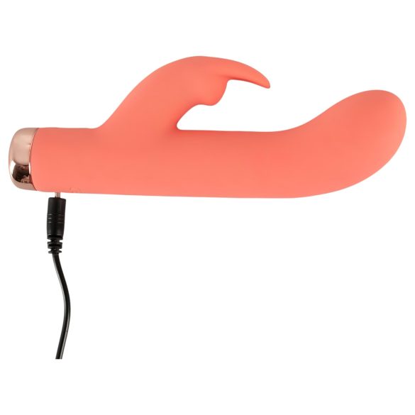 You2Toys - mini zajčji vibrator - akumulatorski - breskev