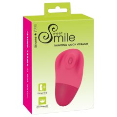   SMILE Thumping Touch - polnilni pulzirajoči klitorisni vibrator (roza)