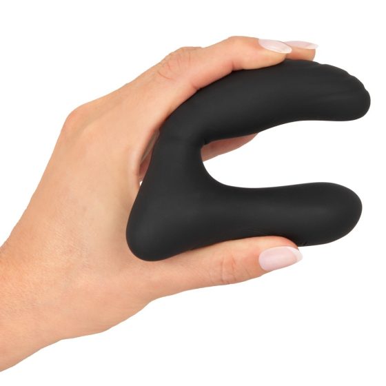 Anos RC - radijsko vodeni vibrator za prostato z možnostjo polnjenja (črn)