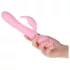 Pillow Talk Lively - polnljiv vibrator z ročajem za klitoris (roza)