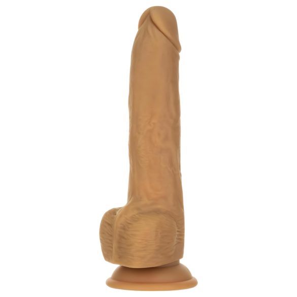 Naked Addiction Thrusting 9 - potisni vibrator - temen (23cm)