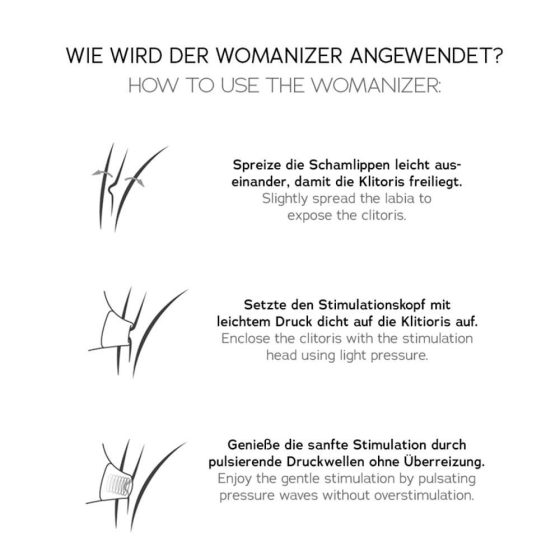Womanizer Starlet 3 - vodoodporen stimulator klitorisa, ki ga je mogoče ponovno napolniti (moder)