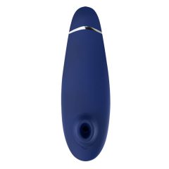  Womanizer Premium 2 - vodoodporen stimulator klitorisa, ki ga je mogoče ponovno napolniti (modri)