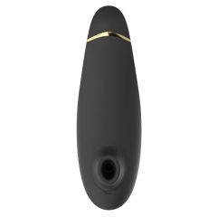   Womanizer Premium 2 - vodoodporen stimulator klitorisa, ki ga je mogoče ponovno napolniti (črn)
