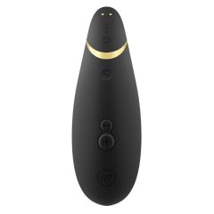   Womanizer Premium 2 - vodoodporen stimulator klitorisa, ki ga je mogoče ponovno napolniti (črn)