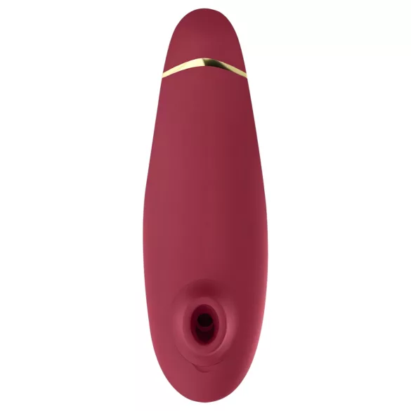 Womanizer Premium 2 - stimulator klitorisa z zračnimi valovi - rdeč