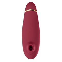   Womanizer Premium 2 - vodoodporni stimulator klitorisa, ki ga je mogoče ponovno napolniti (rdeč)
