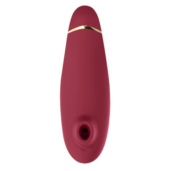 Womanizer Premium 2 - vodoodporni stimulator klitorisa, ki ga je mogoče ponovno napolniti (rdeč)