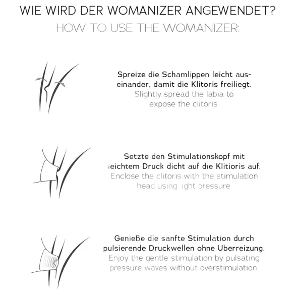 Womanizer Premium 2 - stimulator klitorisa z zračnimi valovi - rdeč